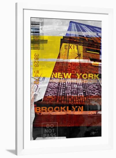 New York Sky III-Sven Pfrommer-Framed Art Print