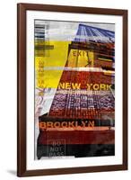 New York Sky III-Sven Pfrommer-Framed Art Print