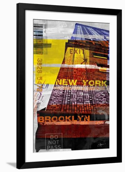 New York Sky III-Sven Pfrommer-Framed Art Print