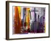 New York Sky Urban-Sven Pfrommer-Framed Art Print