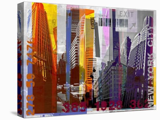 New York Sky Urban-Sven Pfrommer-Stretched Canvas