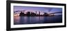 New York Skyline from Brooklyn, New York City, New York State, Usa 2014-null-Framed Photographic Print