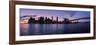 New York Skyline from Brooklyn, New York City, New York State, Usa 2014-null-Framed Photographic Print