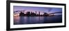 New York Skyline from Brooklyn, New York City, New York State, Usa 2014-null-Framed Photographic Print