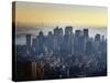 New York Skyline, January 2002-null-Stretched Canvas