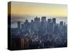 New York Skyline, January 2002-null-Stretched Canvas