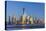 New York Skyline, Manhattan, Lower Manhattan and World Trade Center-Alan Copson-Stretched Canvas