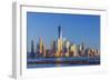 New York Skyline, Manhattan, Lower Manhattan and World Trade Center-Alan Copson-Framed Photographic Print