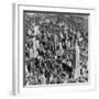 New York Skyline, Summer-The Chelsea Collection-Framed Giclee Print