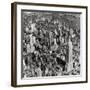 New York Skyline, Summer-The Chelsea Collection-Framed Giclee Print