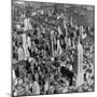 New York Skyline, Summer-The Chelsea Collection-Mounted Giclee Print