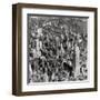 New York Skyline, Summer-The Chelsea Collection-Framed Giclee Print