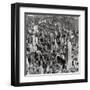 New York Skyline, Summer-The Chelsea Collection-Framed Giclee Print