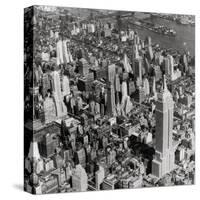 New York Skyline, Summer-The Chelsea Collection-Stretched Canvas