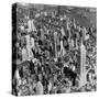 New York Skyline, Summer-The Chelsea Collection-Stretched Canvas