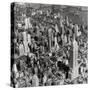 New York Skyline, Summer-The Chelsea Collection-Stretched Canvas