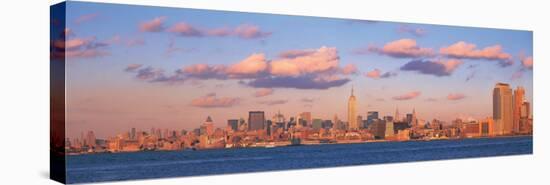 New York Skyline with Empire State Building-null-Stretched Canvas