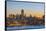 New York Skyline with Midtown, Manhattan and Empire State Building Viewed across Hudson River-Alan Copson-Framed Stretched Canvas