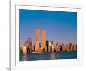 New York Skyline-null-Framed Art Print