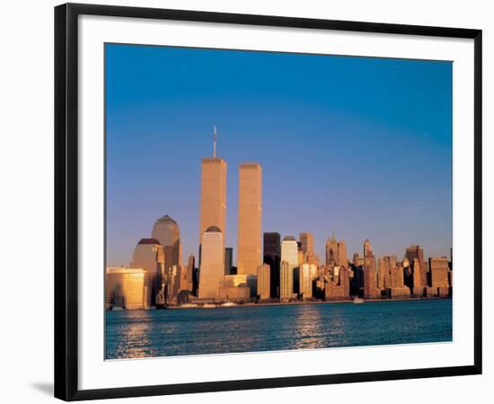 New York Skyline-null-Framed Art Print