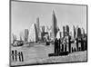 New York Skyline-null-Mounted Giclee Print