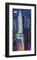 New York Skyline-Mark Gleberzon-Framed Giclee Print