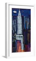 New York Skyline-Mark Gleberzon-Framed Art Print