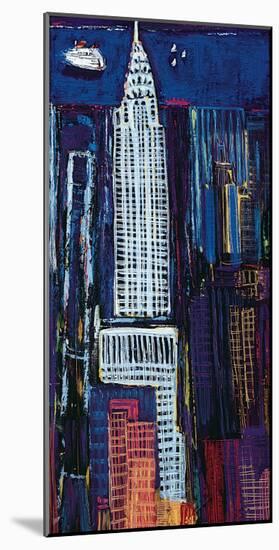 New York Skyline-Mark Gleberzon-Mounted Art Print