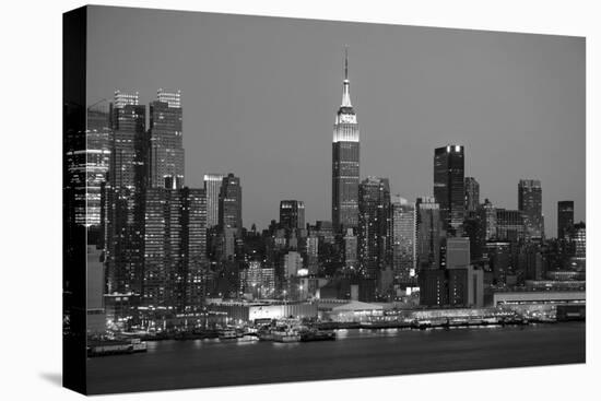 New York Skyline-Christopher Bliss-Stretched Canvas