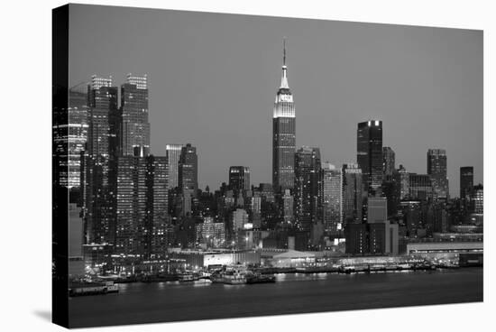 New York Skyline-Christopher Bliss-Stretched Canvas