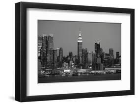 New York Skyline-Chris Bliss-Framed Art Print