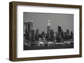 New York Skyline-Chris Bliss-Framed Art Print