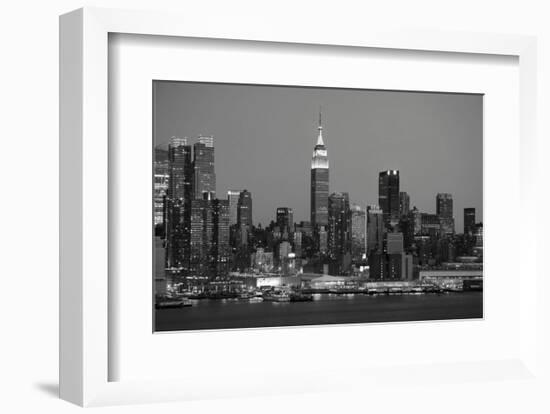 New York Skyline-Chris Bliss-Framed Art Print