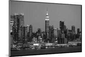 New York Skyline-Chris Bliss-Mounted Art Print