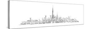 New York Skyline-Avery Tillmon-Stretched Canvas