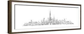 New York Skyline-Avery Tillmon-Framed Art Print