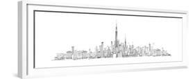 New York Skyline-Avery Tillmon-Framed Art Print