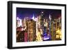 New York Skyline-Philippe Hugonnard-Framed Giclee Print