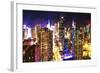 New York Skyline-Philippe Hugonnard-Framed Giclee Print