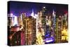 New York Skyline-Philippe Hugonnard-Stretched Canvas