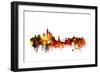 New York Skyline-Michael Tompsett-Framed Premium Giclee Print