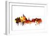 New York Skyline-Michael Tompsett-Framed Premium Giclee Print