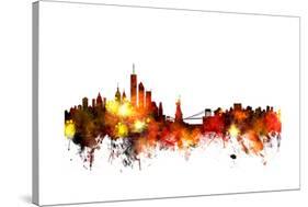 New York Skyline-Michael Tompsett-Stretched Canvas