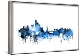 New York Skyline-Michael Tompsett-Framed Art Print