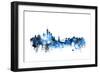 New York Skyline-Michael Tompsett-Framed Premium Giclee Print