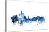 New York Skyline-Michael Tompsett-Stretched Canvas