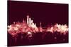 New York Skyline-Michael Tompsett-Stretched Canvas