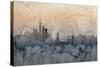 New York Skyline-Michael Tompsett-Stretched Canvas