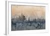 New York Skyline-Michael Tompsett-Framed Art Print