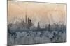 New York Skyline-Michael Tompsett-Mounted Art Print